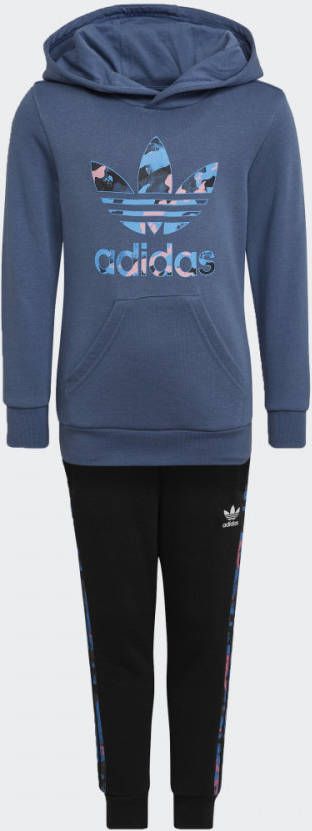 Adidas Camo Hoodie Set Voorschools Hoodies