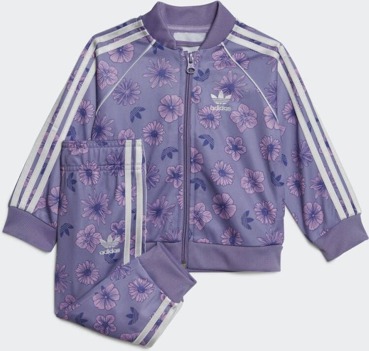 adidas Floral Joggingpak Setje