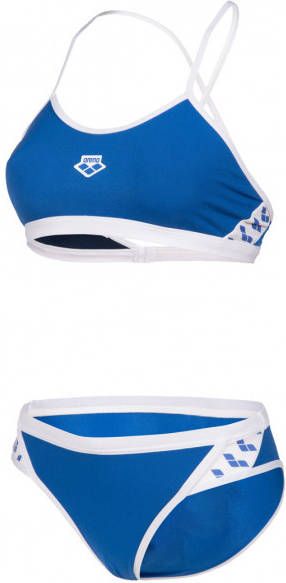 Arena Women's Icons Bikini Cross Back Solid Bikini blauw