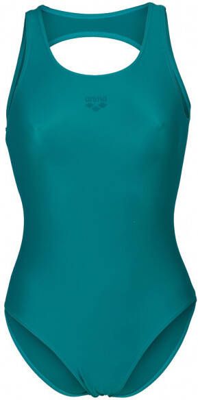Arena Women's Solid O Back Swimsuit Badpak turkoois