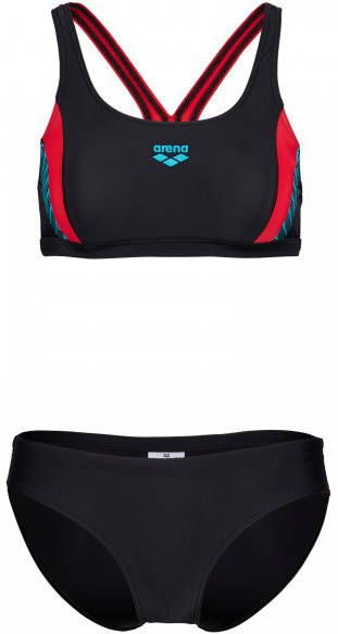 Arena Women's Threefold Two Pieces Bikini zwart