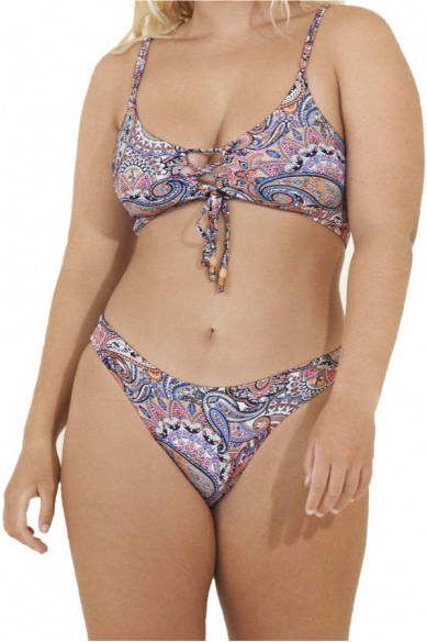 Maaji Women's Persian Rug Sublimity Bikinibroekje, beige/bruin