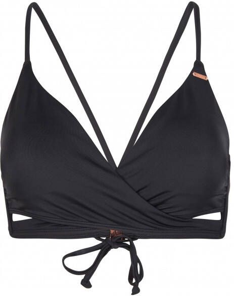 O'Neill Women's Baay Top Bikinitop grijs/zwart