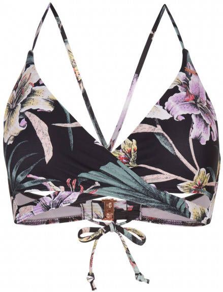 O'Neill Women's Baay Top Bikinitop grijs/zwart