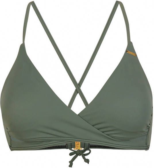 O'Neill Women's PW Baay Top Bikinitop olijfgroen