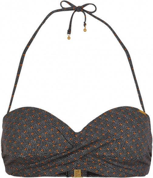 O'Neill Women's PW Sol Mix Top Bikinitop Cup B, zwart/bruin