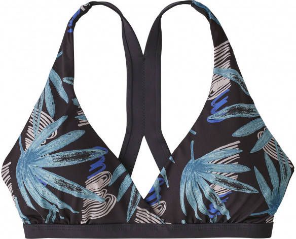 Patagonia Women's Bottom Turn Top Bikinitop, grijs