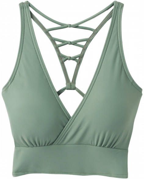 Prana Women's Atalia Top Bikinitop, grijs