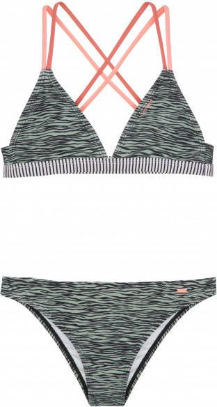 Protest Girl's Prteva Jr Triangle Bikini Bikini grijs