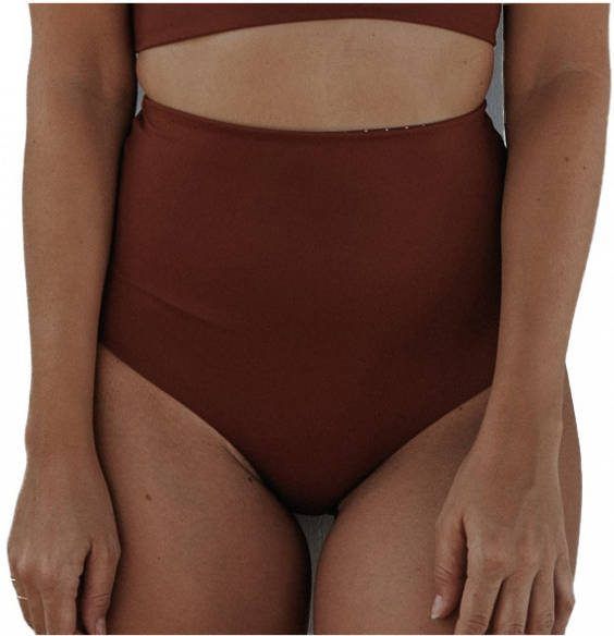 PURA clothing Women's Nevia Bottom Bikinibroekje, bruin