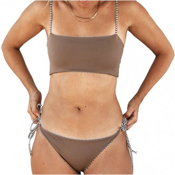 PURA clothing Women's Viola Bottom Bikinibroekje, grijs