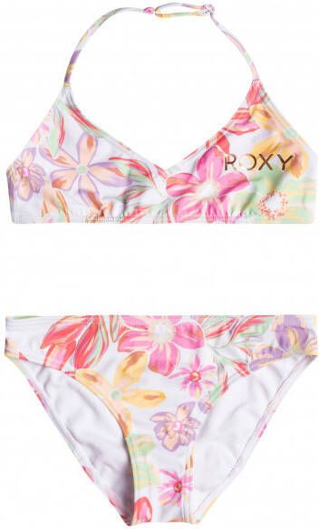 Roxy Kid's Tropical Time Tri Bra Set Bikini Years XXL, wit