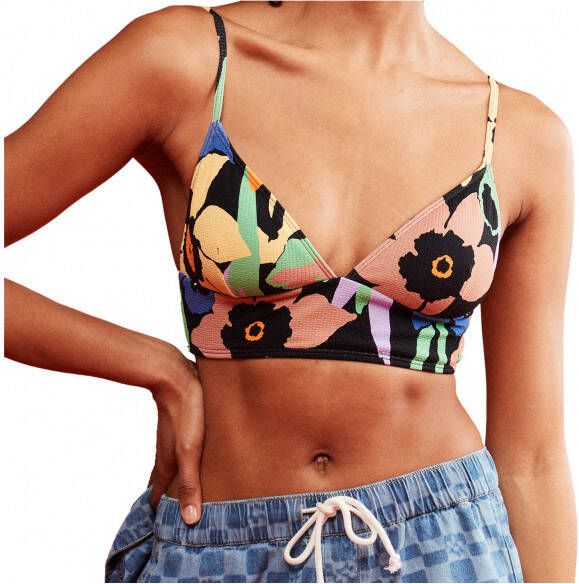 Roxy Women's Color Jam Tank Top Bikinitop, meerkleurig