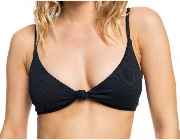 Roxy Women's Love Rib the Surf Knot Bikinitop, meerkleurig