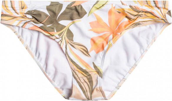 Roxy Women's Printed Beach Classics Hipsterbasic Bikinibroekje, wit