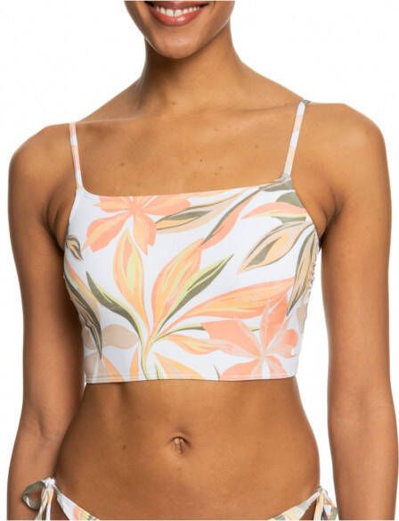 Roxy Women's Printed Beach Classics Tank Top Bikinitop, meerkleurig