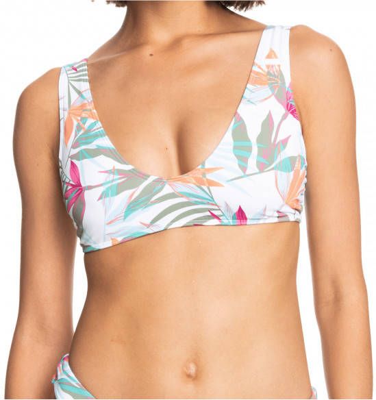 Roxy Women's PT Beach Classics Elong Tri Bikinitop, meerkleurig