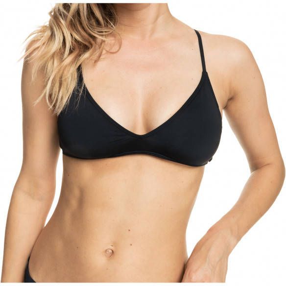 Roxy Women's SD Beach Classics BA Athl Tri Bikinitop, zwart