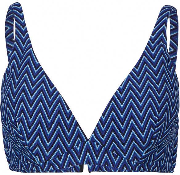 Seafolly Women's Cleo DD Fixed Tri Bra Bikinitop blauw