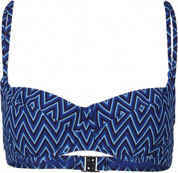 Seafolly Women's Cleo Underwire Bra Bikinitop blauw