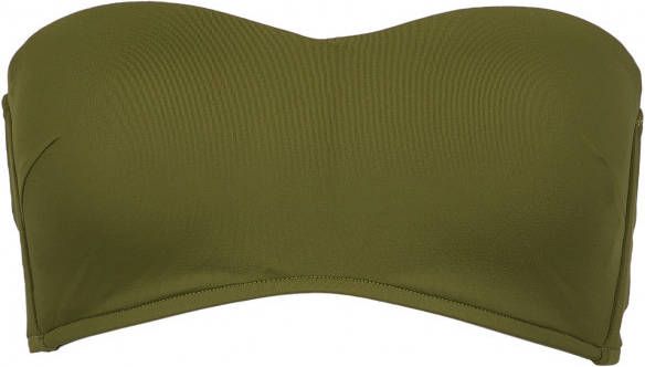 Seafolly Women's Collective Bustier Bandeau Bikinitop olijfgroen