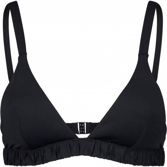 Seafolly Women's Collective Gathered Fixed Tri Bra Bikinitop zwart