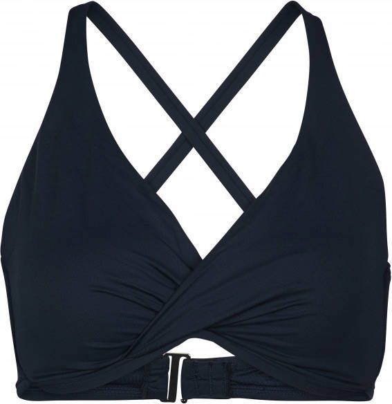 Seafolly Women's Collective Wrap Front F Cup Bra Bikinitop blauw