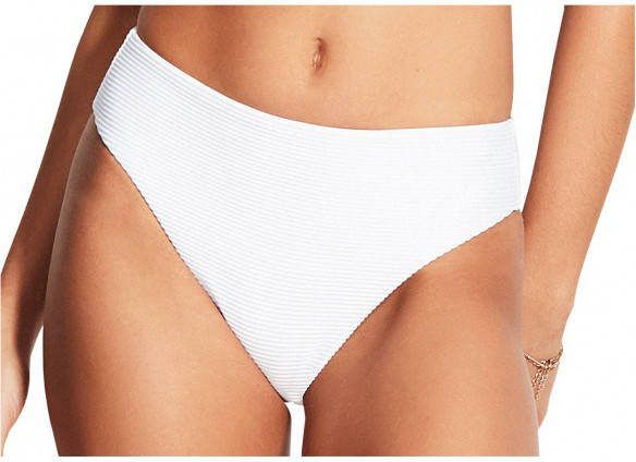 Seafolly Women's Essentials High Rise Bikinibroekje grijs