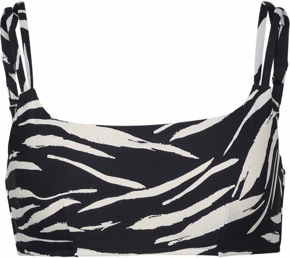 Seafolly Women's Skin Deep DD Tank Bra Bikinitop zwart/grijs