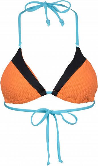 Seafolly Women's Slice of Splice Spliced Slide Tri Bikinitop wit