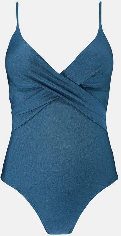 Barts Isla voorgevormd corrigerend badpak met glanzende finish