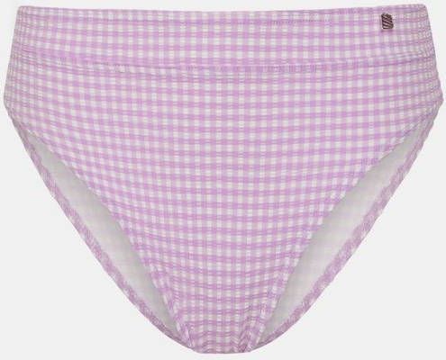 Beachlife Lilac Check Bikinibroek Lila/Ass. Geometrisch
