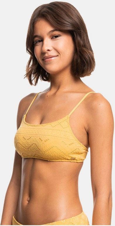 Roxy Quiet Beauty Bralette Bikinitop Geel