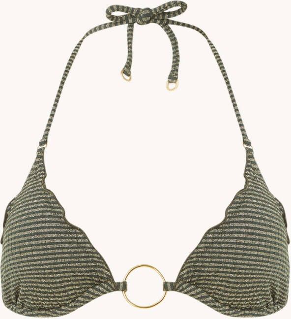 banana moon Ako Nirina triangel bikinitop met uitneembare vulling