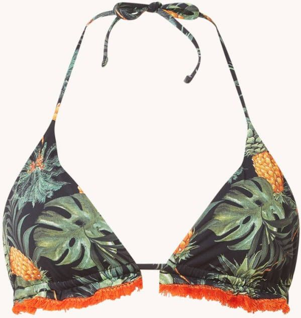Mulan Palmrose girl's tropical printed swimsuit