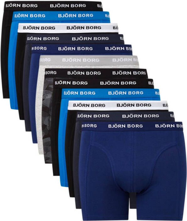 Bjorn Borg Bjö, rn Borg Solid Sammy boxershorts in 12 pack