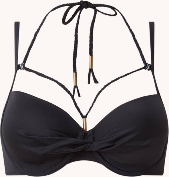 Hunkemöller voorgevormde beugel bikinitop Sunset Dreams zwart