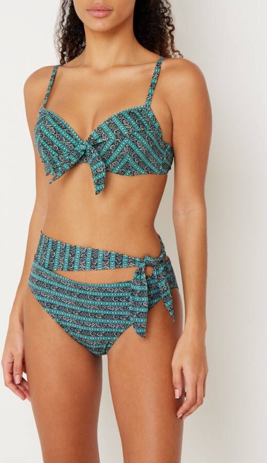 marlies | dekkers Bepali bikinislip met strikdetail en print