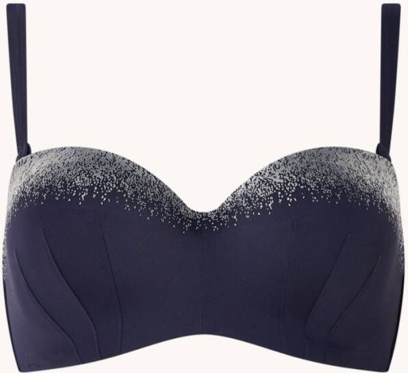 marlies | dekkers Ishtar voorgevormde bandeau bikinitop met afneembare bandjes