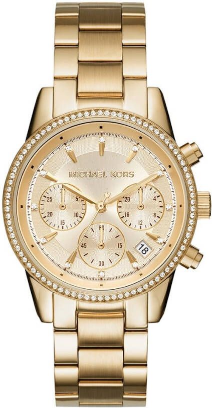 Michael Kors Horloges Ritz MK6356 Goudkleurig
