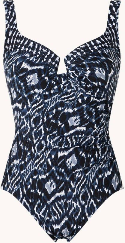 Miraclesuit Escape voorgevormd corrigerend badpak met print