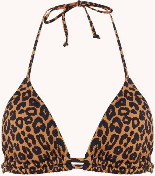 Sam Friday Jessie triangel bikinitop met uitneembare vulling met print