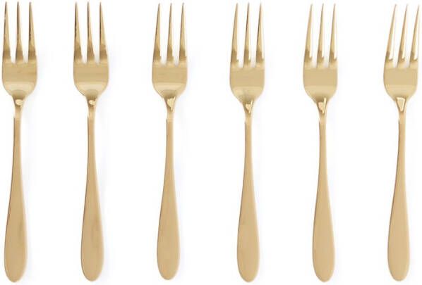 Sambonet Velvet gebaksvork set van 6