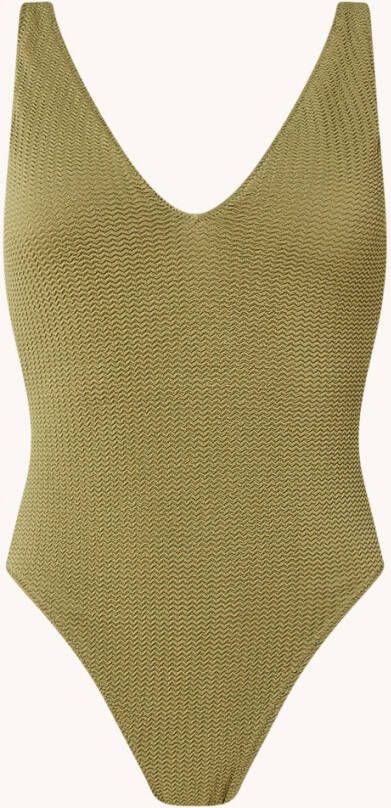 Seafolly Sea Dive badpak met uitneembare vulling en structuur