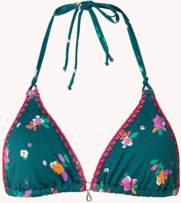 banana moon Nuco Catalina triangel bikinitop met uitneembare vulling