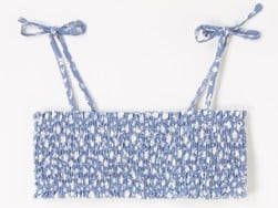 Beachlife Flower Fest zwemtop met bloemenprint