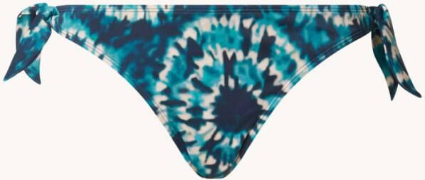 Marlies | dekkers Lotus bikinislip met strikjes en grafische print online kopen