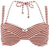 Marlies Dekkers Holi Vintage Plunge Balconette Bikini Top | Wired Padded Red ecru 70b online kopen