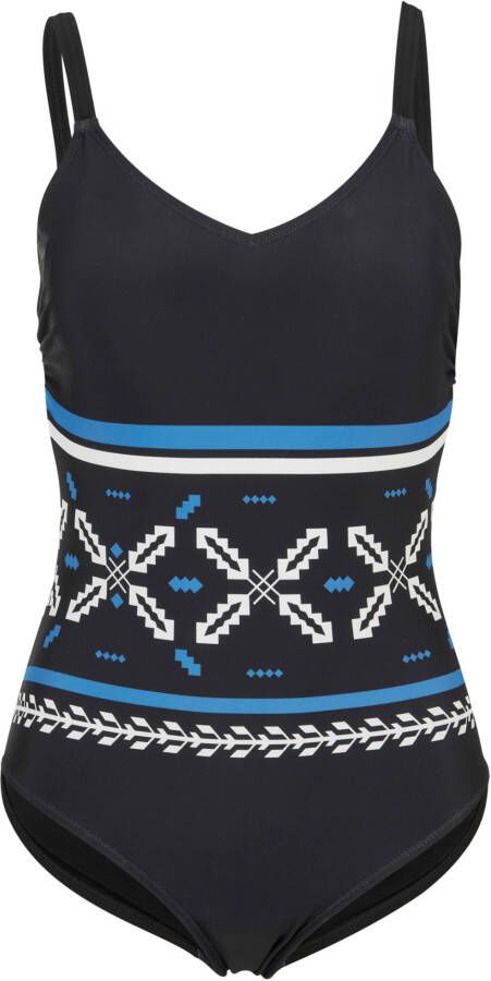 bonprix Corrigerend badpak van gerecycled polyamide, licht corrigerend