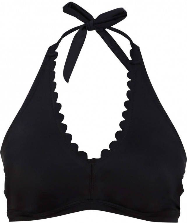 bonprix Halter bikinitop met gerecycled polyamide